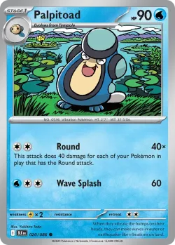Palpitoad #020/086 · Pokémon