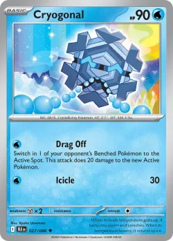 Cryogonal #027/086 · Pokémon