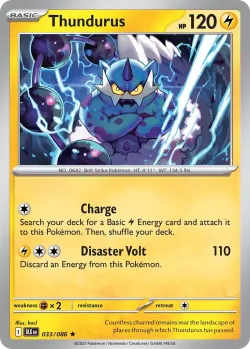 Thundurus #033/086 · Pokémon