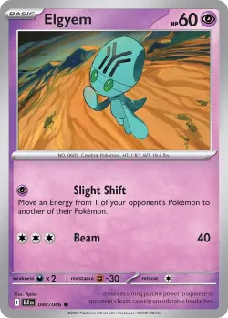 Elgyem #040/086 · Pokémon