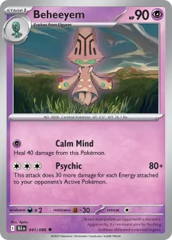 Beheeyem #041/086 · Pokémon