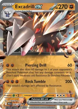Excadrill ex #046/086 · Pokémon