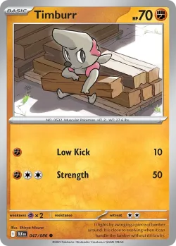 Timburr #047/086 · Pokémon