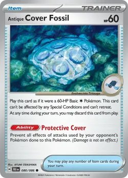 Antique Cover Fossil #080/086 · Pokémon