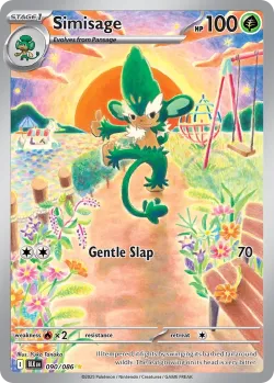 Simisage #090/086 · Pokémon
