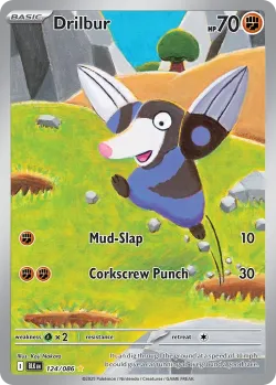 Drilbur #124/086 · Pokémon
