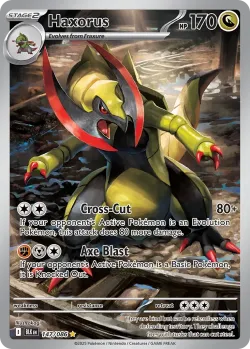 Haxorus 「BLK 147/086」「EN」