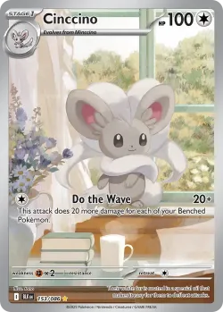Cinccino 「BLK 153/086」「EN」