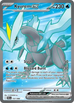 Kyurem ex 「BLK 157/086」「EN」