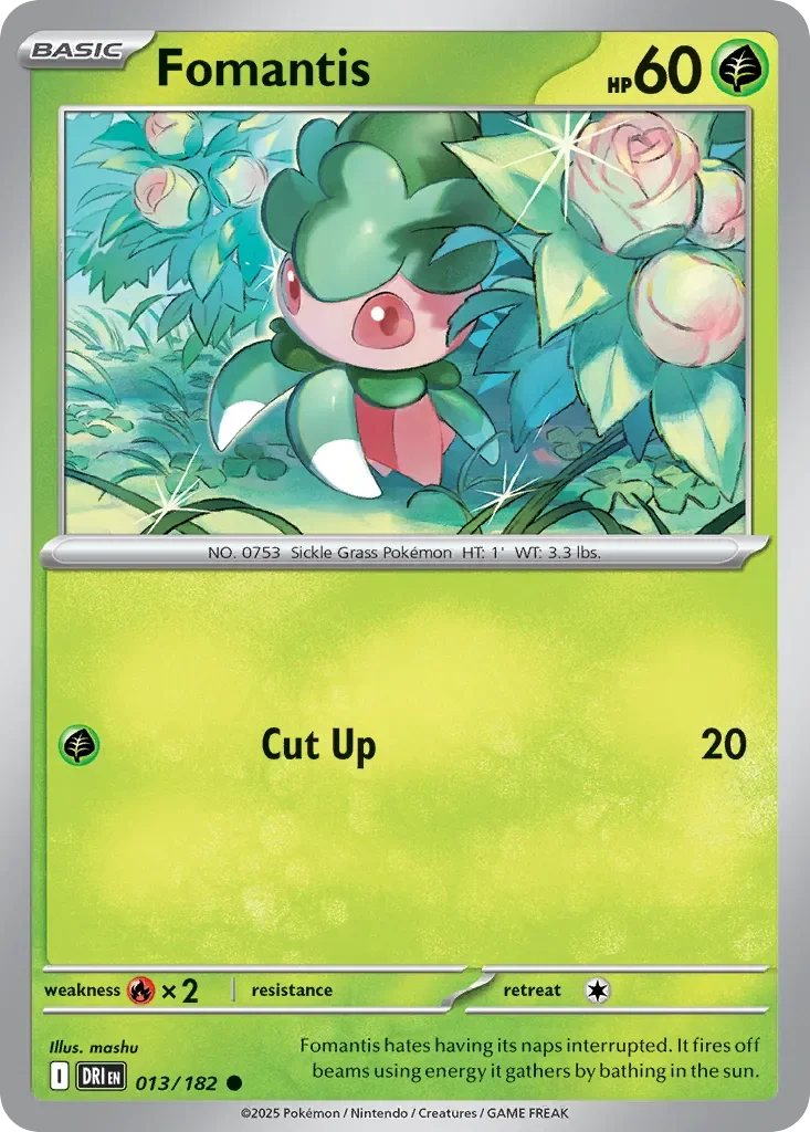 Fomantis 「DRI 013/182」「EN」