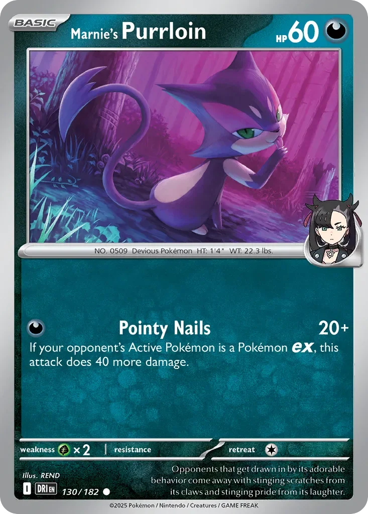 Marnie's Purrloin 「DRI 130/182」「EN」