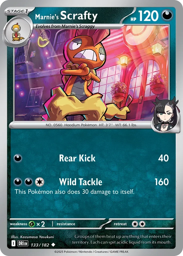 Marnie's Scrafty 「DRI 133/182」「EN」