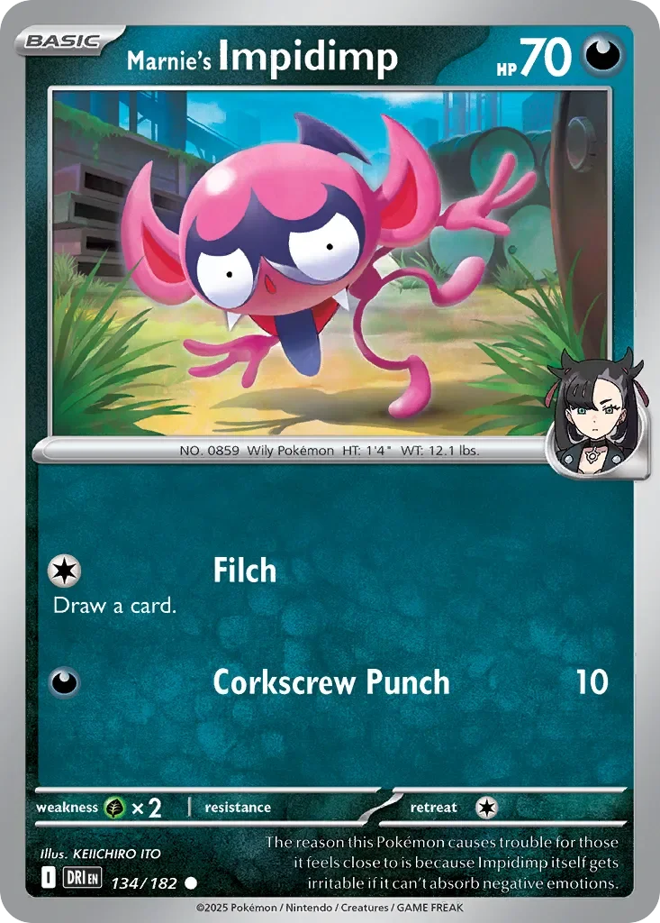Marnie's Impidimp 「DRI 134/182」「EN」