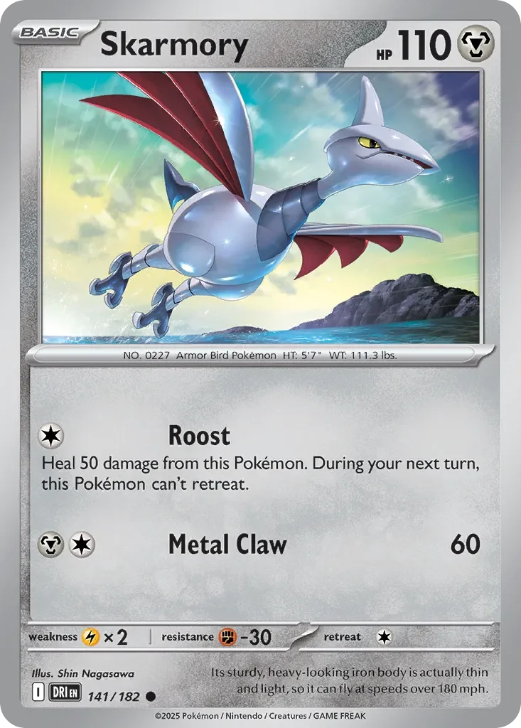 Skarmory 「DRI 141/182」「EN」