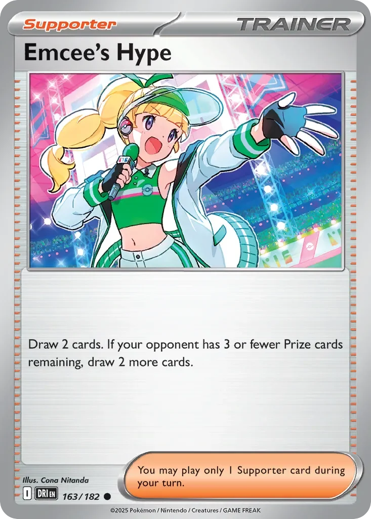 Emcee's Hype 「DRI 163/182」「EN」
