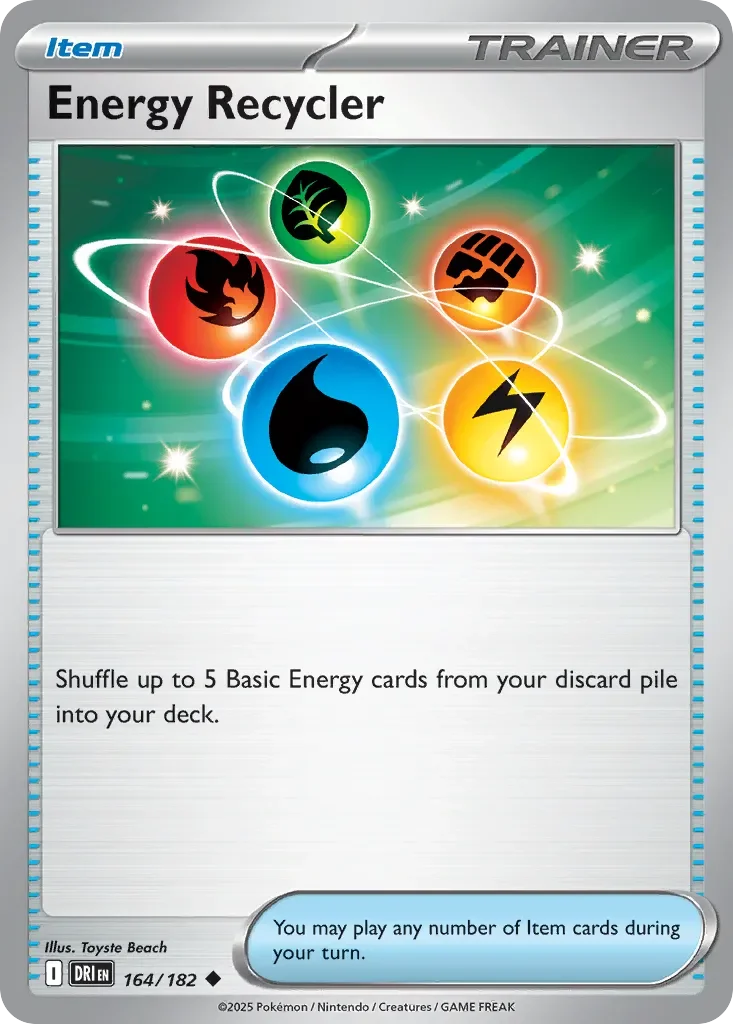 Energy Recycler 「DRI 164/182」「EN」