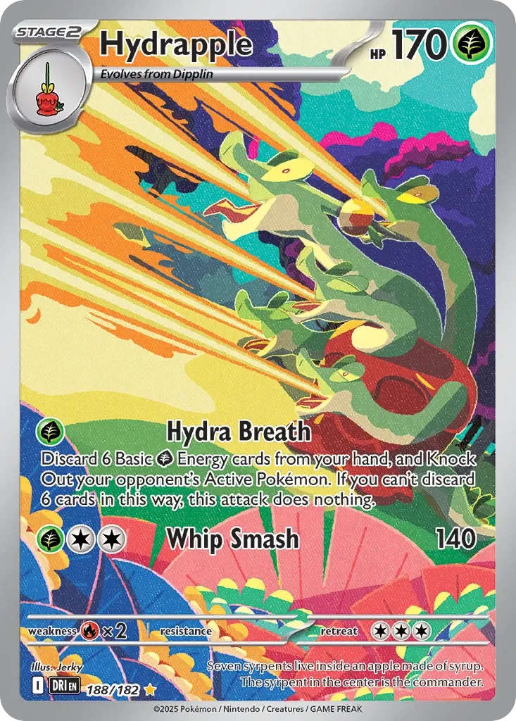 Hydrapple 「DRI 188/182」「EN」