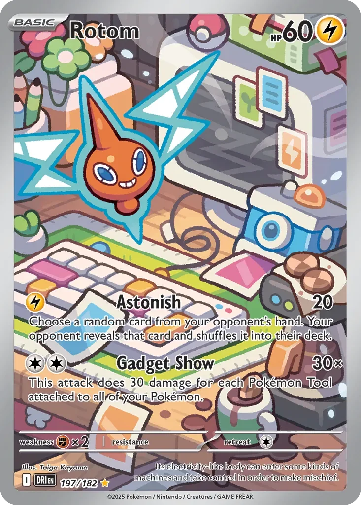 Rotom 「DRI 197/182」「EN」