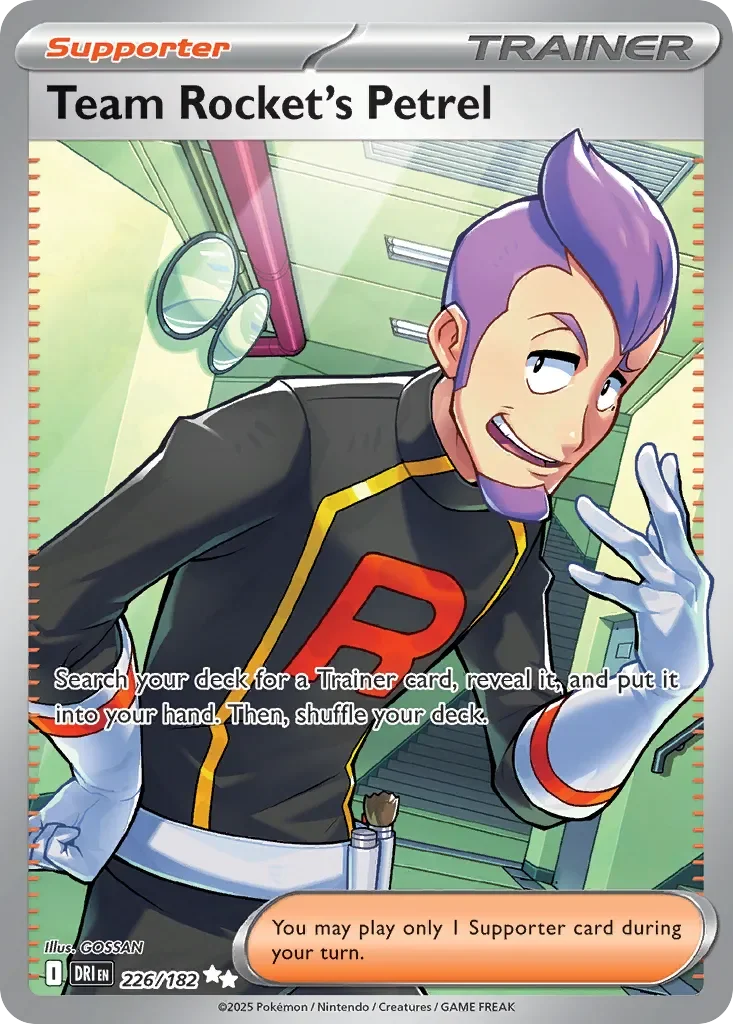 Team Rocket's Petrel 「DRI 226/182」「EN」
