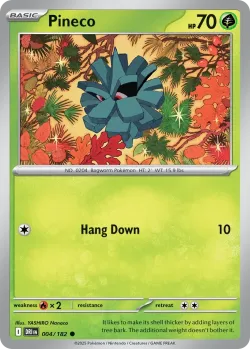 Pineco #004/182 · Pokémon