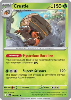 Crustle #012/182 · Pokémon