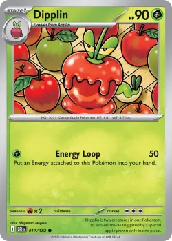 Dipplin #017/182 · Pokémon