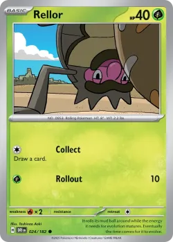 Rellor #024/182 · Pokémon