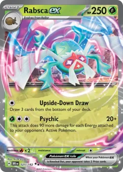 Rabsca ex #025/182 · Pokémon