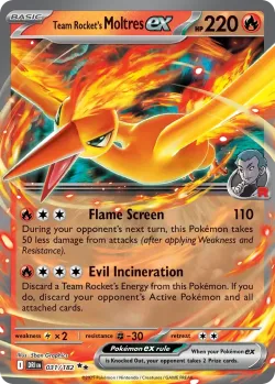 Team Rocket's Moltres ex #031/182 · Pokémon