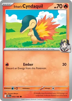 Ethan's Cyndaquil #032/182 · Pokémon