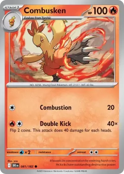 Combusken #041/182 · Pokémon