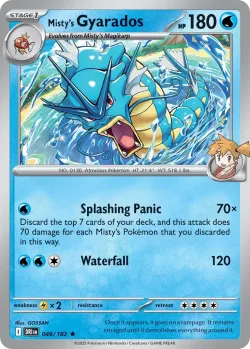Misty's Gyarados #049/182 · Pokémon