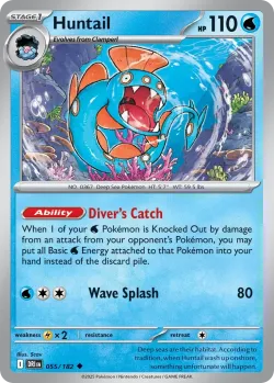 Huntail #055/182 · Pokémon