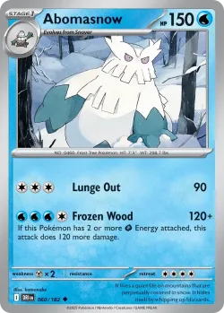 Abomasnow #060/182 · Pokémon