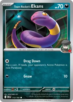 Team Rocket's Ekans #112/182 · Pokémon