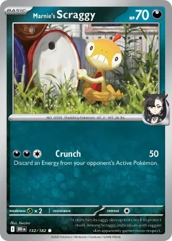Marnie's Scraggy #132/182 · Pokémon