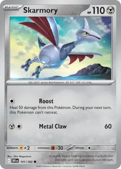 Skarmory #141/182 · Pokémon