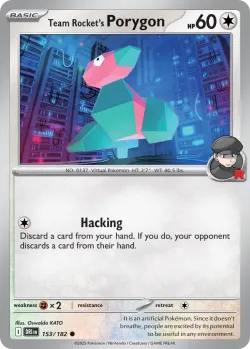 Team Rocket's Porygon #153/182 · Pokémon