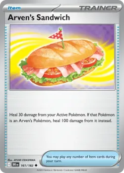 Arven's Sandwich #161/182 · Pokémon