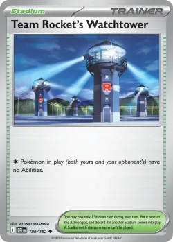 Team Rocket's Watchtower #180/182 · Pokémon