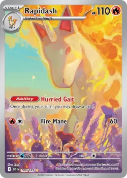 Rapidash #189/182 · Pokémon