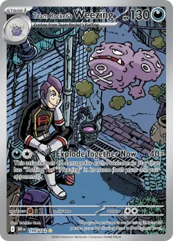 Team Rocket's Weezing 「DRI 199/182」「EN」