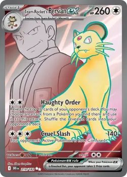 Team Rocket's Persian ex 「DRI 219/182」「EN」
