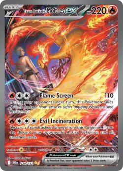 Team Rocket's Moltres ex 「DRI 229/182」「EN」