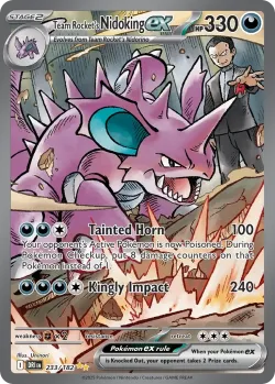 Team Rocket's Nidoking ex 「DRI 233/182」「EN」