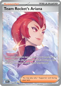 Team Rocket's Ariana 「DRI 237/182」「EN」
