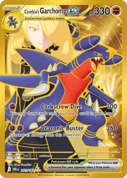Cynthia's Garchomp ex 「DRI 241/182」「EN」