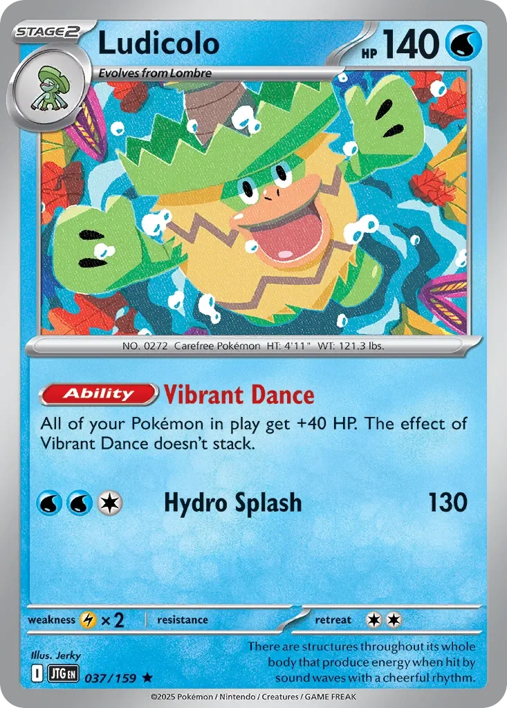 Ludicolo 「JTG 037/159」「EN」