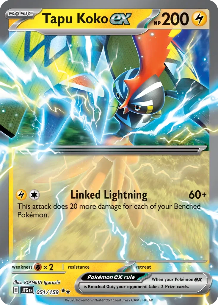Tapu Koko ex 「JTG 051/159」「EN」
