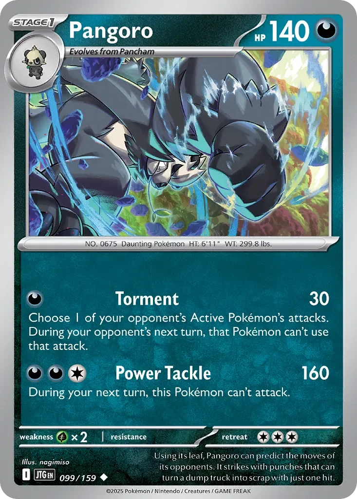 Pangoro 「JTG 099/159」「EN」